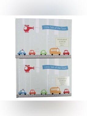 Hallmark Snapshot Photo Albums Lot of 2 New, Little Talk of the Town 4x6